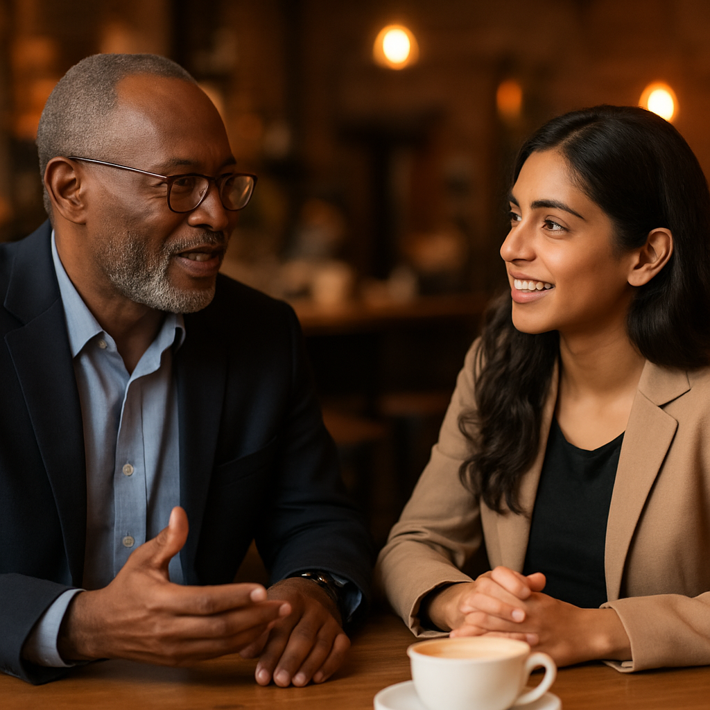 One-on-one mentorship session